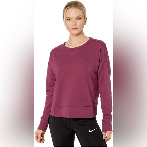 Excellent Condition Nike Yoga Wrap Cover-Up Villain Red/Shadowberry Small - Picture 5 of 6